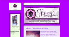 Desktop Screenshot of harmonyholisticwellness.com